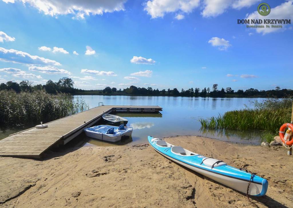 Dom Nad Krzywym - Prywatna Plaza, 2 Boiska, Sauna, Plac Zabaw Krzywe  Extérieur photo